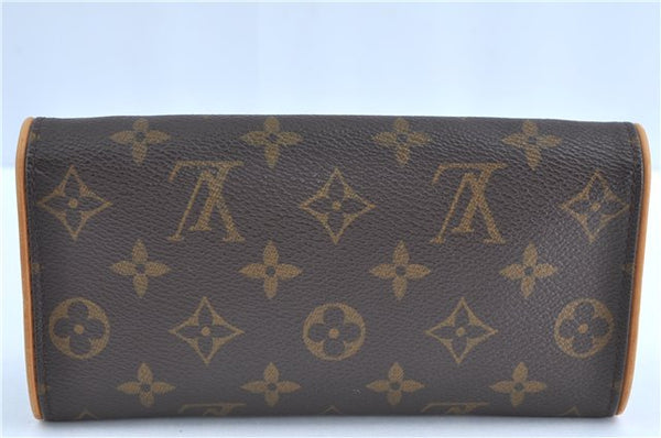 Authentic Louis Vuitton Monogram Pochette Twin PM Shoulder Bag M51854 LV G3507