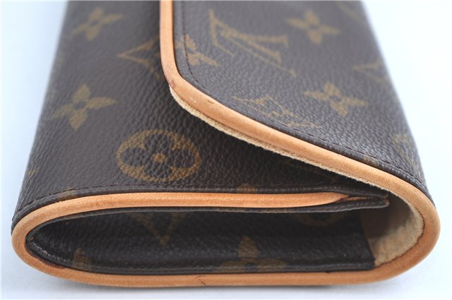 Authentic Louis Vuitton Monogram Pochette Twin PM Shoulder Bag M51854 LV G3507