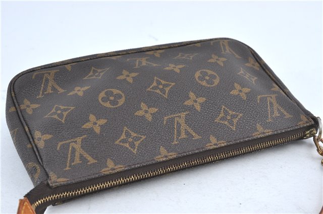 Authentic Louis Vuitton Monogram Pochette Accessoires Pouch M51980 Junk G3509