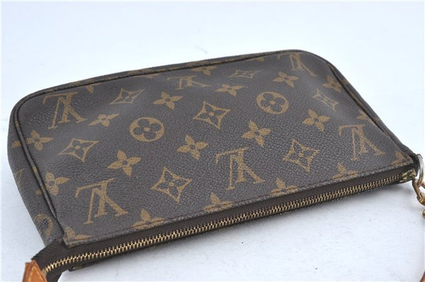 Authentic Louis Vuitton Monogram Pochette Accessoires Pouch M51980 Junk G3509