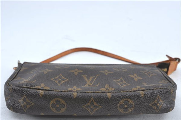 Authentic Louis Vuitton Monogram Pochette Accessoires Pouch M51980 Junk G3509