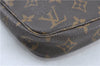 Authentic Louis Vuitton Monogram Pochette Accessoires Pouch M51980 Junk G3509