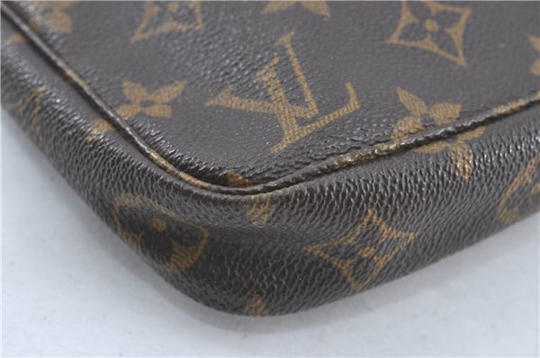 Authentic Louis Vuitton Monogram Pochette Accessoires Pouch M51980 Junk G3509