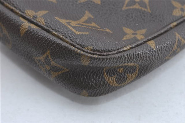 Authentic Louis Vuitton Monogram Pochette Accessoires Pouch M51980 Junk G3509