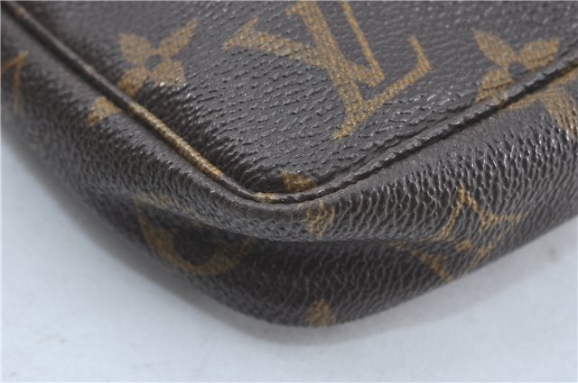 Authentic Louis Vuitton Monogram Pochette Accessoires Pouch M51980 Junk G3509
