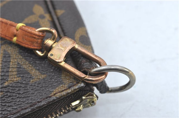 Authentic Louis Vuitton Monogram Pochette Accessoires Pouch M51980 Junk G3509