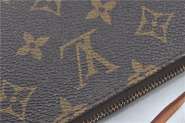 Authentic Louis Vuitton Monogram Pochette Accessoires Pouch M51980 Junk G3509