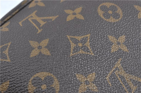 Authentic Louis Vuitton Monogram Pochette Accessoires Pouch M51980 Junk G3509