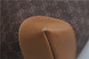 Authentic GUCCI Micro GG PVC Leather Clutch Hand Bag Purse Brown G4192