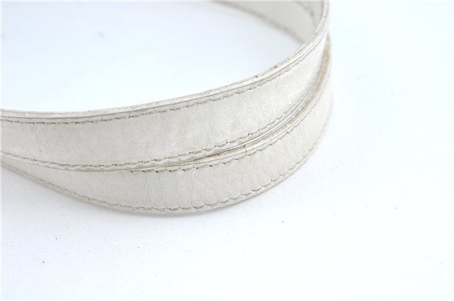 Authentic GUCCI Shoulder Tote Bag GG Canvas Leather 0021099 Light Blue G4338