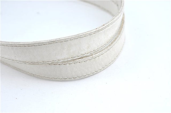 Authentic GUCCI Shoulder Tote Bag GG Canvas Leather 0021099 Light Blue G4338