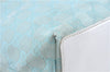 Authentic GUCCI Shoulder Tote Bag GG Canvas Leather 0021099 Light Blue G4338