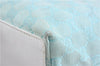 Authentic GUCCI Shoulder Tote Bag GG Canvas Leather 0021099 Light Blue G4338