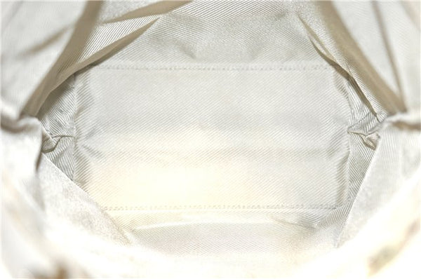 Authentic GUCCI Shoulder Tote Bag GG Canvas Leather 0021099 Light Blue G4338