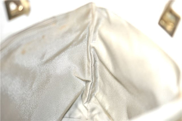 Authentic GUCCI Shoulder Tote Bag GG Canvas Leather 0021099 Light Blue G4338