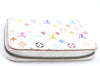 Auth Louis Vuitton Monogram Multicolor Zippy Coin Purse White M66548 Junk G4447