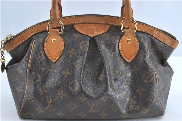 Authentic Louis Vuitton Monogram Tivoli PM Hand Bag M40143 LV G5074