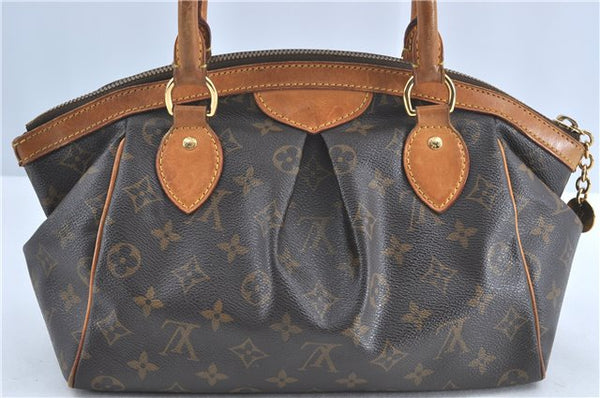 Authentic Louis Vuitton Monogram Tivoli PM Hand Bag M40143 LV G5074