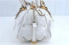 Authentic Chloe Paddington Leather Shoulder Hand Bag Purse White G5531