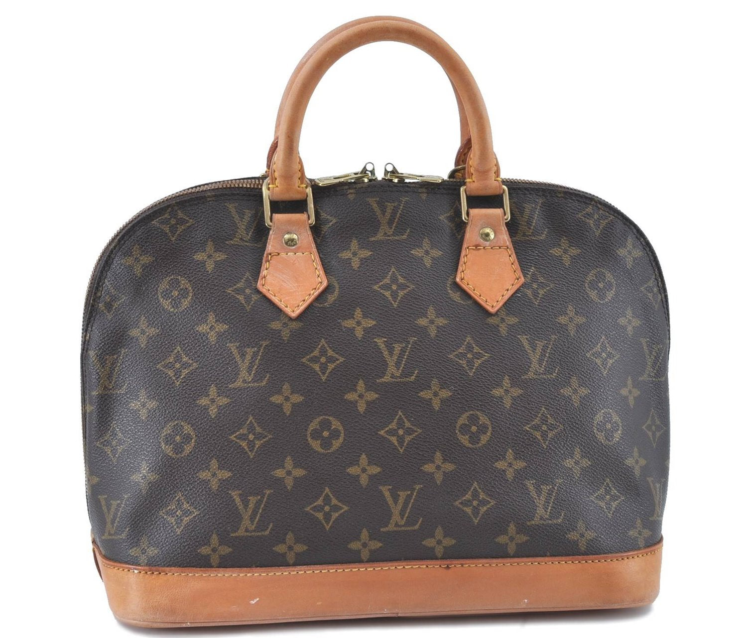 Authentic Louis Vuitton Monogram Alma Hand Bag M51130 LV G5668