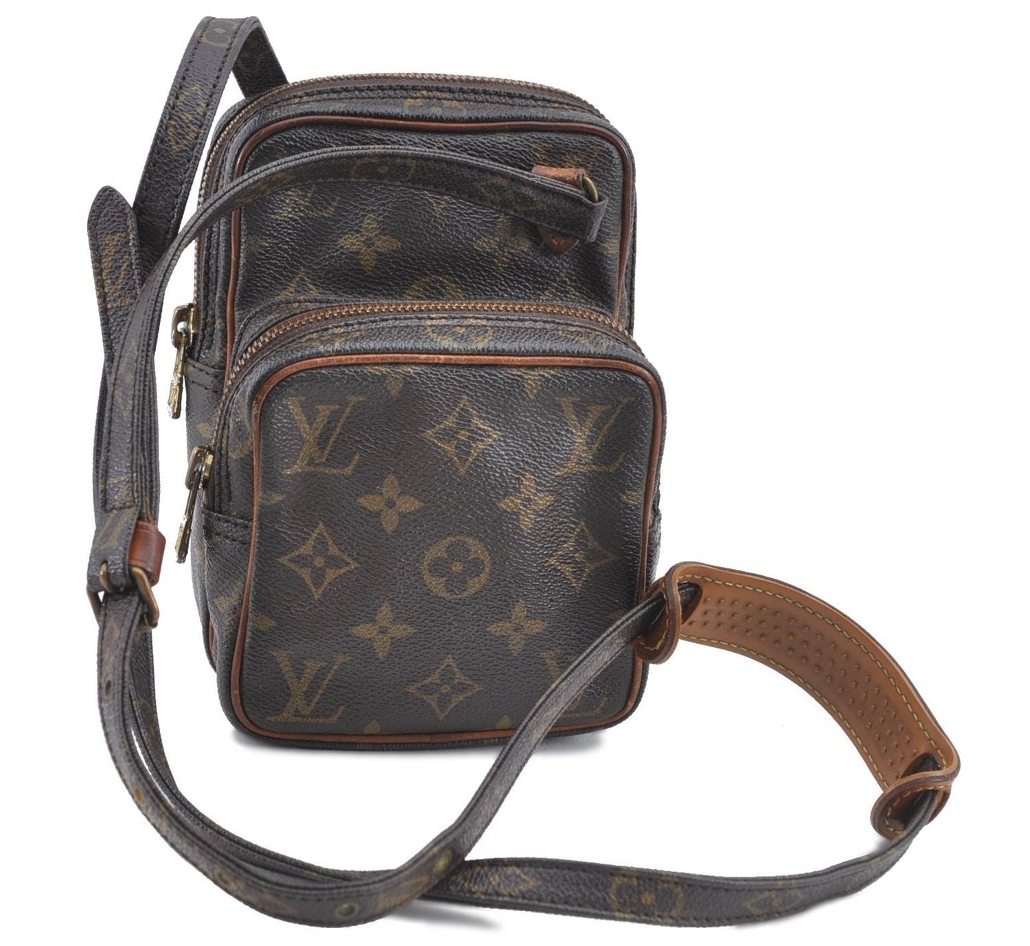Auth Louis Vuitton Monogram Mini Amazone Shoulder Cross Body Bag M45238 LV G5869