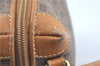 Authentic GUCCI Micro GG PVC Leather Shoulder Cross Bag Purse Brown Junk G6039