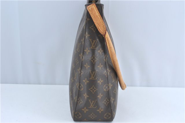 Authentic Louis Vuitton Monogram Looping GM Shoulder Tote Bag M51145 LV G6078