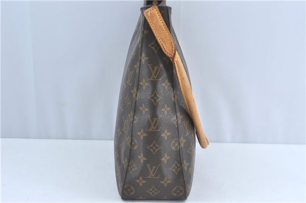 Authentic Louis Vuitton Monogram Looping GM Shoulder Tote Bag M51145 LV G6078