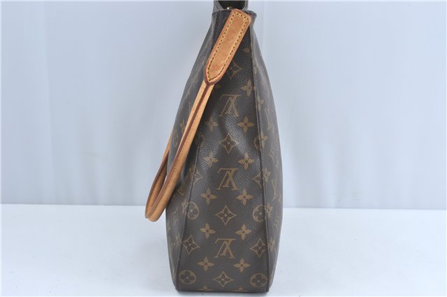 Authentic Louis Vuitton Monogram Looping GM Shoulder Tote Bag M51145 LV G6078