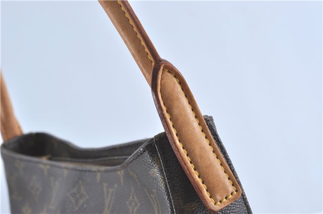 Authentic Louis Vuitton Monogram Looping GM Shoulder Tote Bag M51145 LV G6078