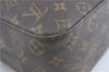 Authentic Louis Vuitton Monogram Looping GM Shoulder Tote Bag M51145 LV G6078