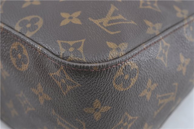 Authentic Louis Vuitton Monogram Looping GM Shoulder Tote Bag M51145 LV G6078