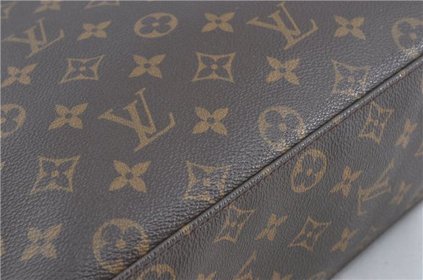 Authentic Louis Vuitton Monogram Looping GM Shoulder Tote Bag M51145 LV G6078