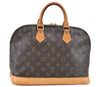 Authentic Louis Vuitton Monogram Alma Hand Bag M51130 LV G6086