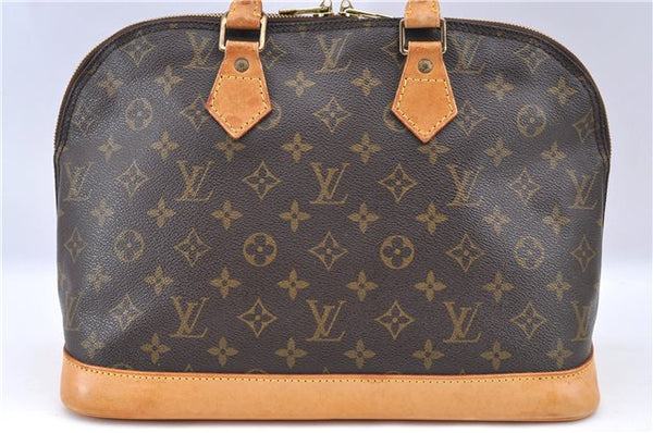 Authentic Louis Vuitton Monogram Alma Hand Bag M51130 LV G6086
