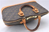 Authentic Louis Vuitton Monogram Alma Hand Bag M51130 LV G6086