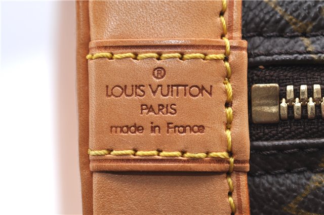 Authentic Louis Vuitton Monogram Alma Hand Bag M51130 LV G6086