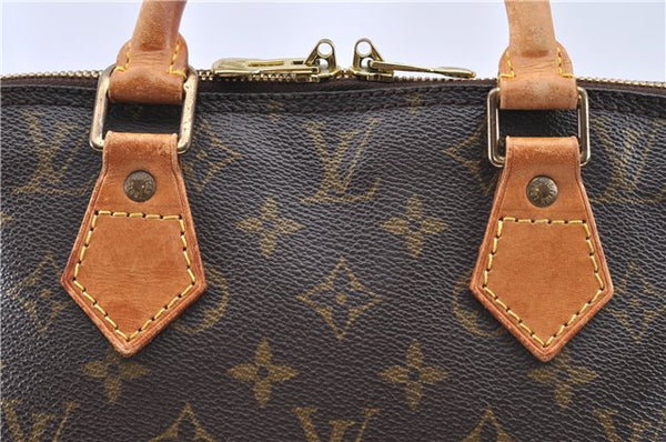 Authentic Louis Vuitton Monogram Alma Hand Bag M51130 LV G6086