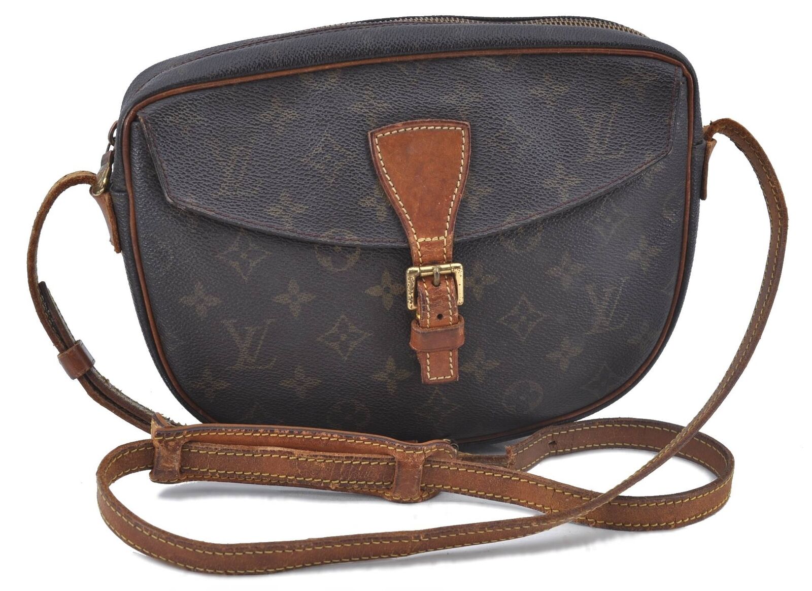 Auth LOUIS VUITTON Monogram Jeune Fille MM Shoulder Cross Bag M51226 LV G6137