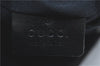 Authentic GUCCI Shoulder Tote Bag GG Canvas Leather 101340 Black G6203