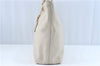 Authentic PRADA Leather 2Way Shoulder Cross Body Tote Bag BN1713 Ivory G6256