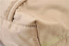 Authentic PRADA Nylon Leather Tote Hand Bag BR0978 Beige G6262