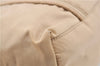 Authentic PRADA Nylon Leather Tote Hand Bag BR0978 Beige G6262