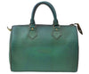Authentic Louis Vuitton Epi Speedy 25 Hand Boston Bag Green M43014 LV G6300