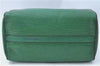 Authentic Louis Vuitton Epi Speedy 25 Hand Boston Bag Green M43014 LV G6300