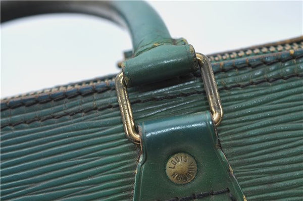 Authentic Louis Vuitton Epi Speedy 25 Hand Boston Bag Green M43014 LV G6300