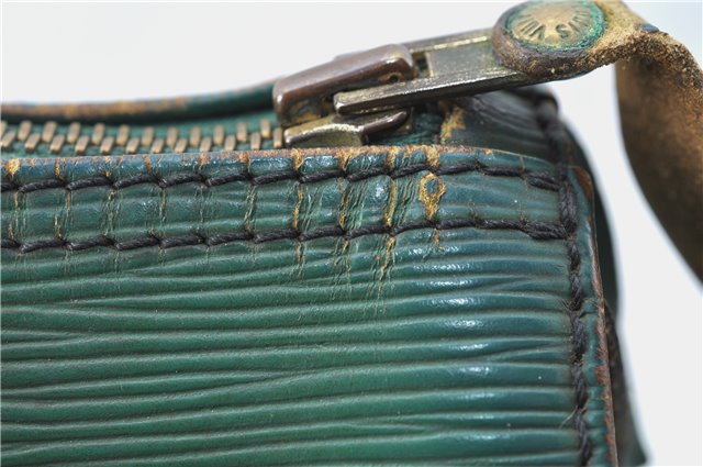 Authentic Louis Vuitton Epi Speedy 25 Hand Boston Bag Green M43014 LV G6300
