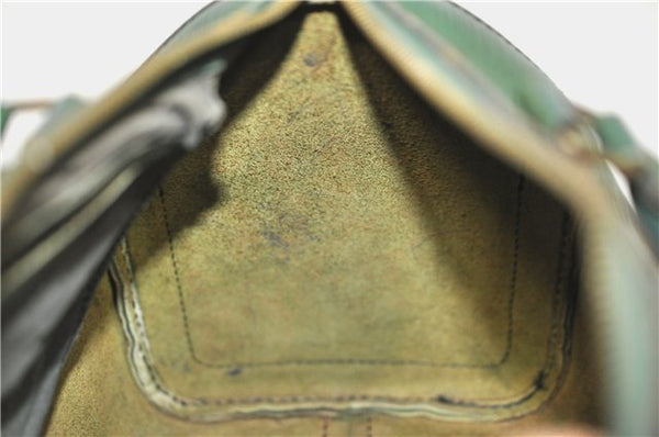 Authentic Louis Vuitton Epi Speedy 25 Hand Boston Bag Green M43014 LV G6300