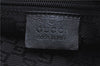 Authentic GUCCI Shoulder Hand Bag Leather 0013814 Black G6580