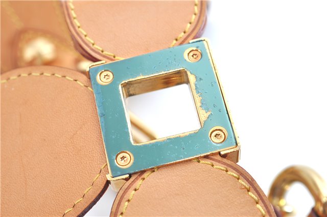 Auth Louis Vuitton Monogram Multicolor Annie GM Tote Bag White M40303 LV G6726